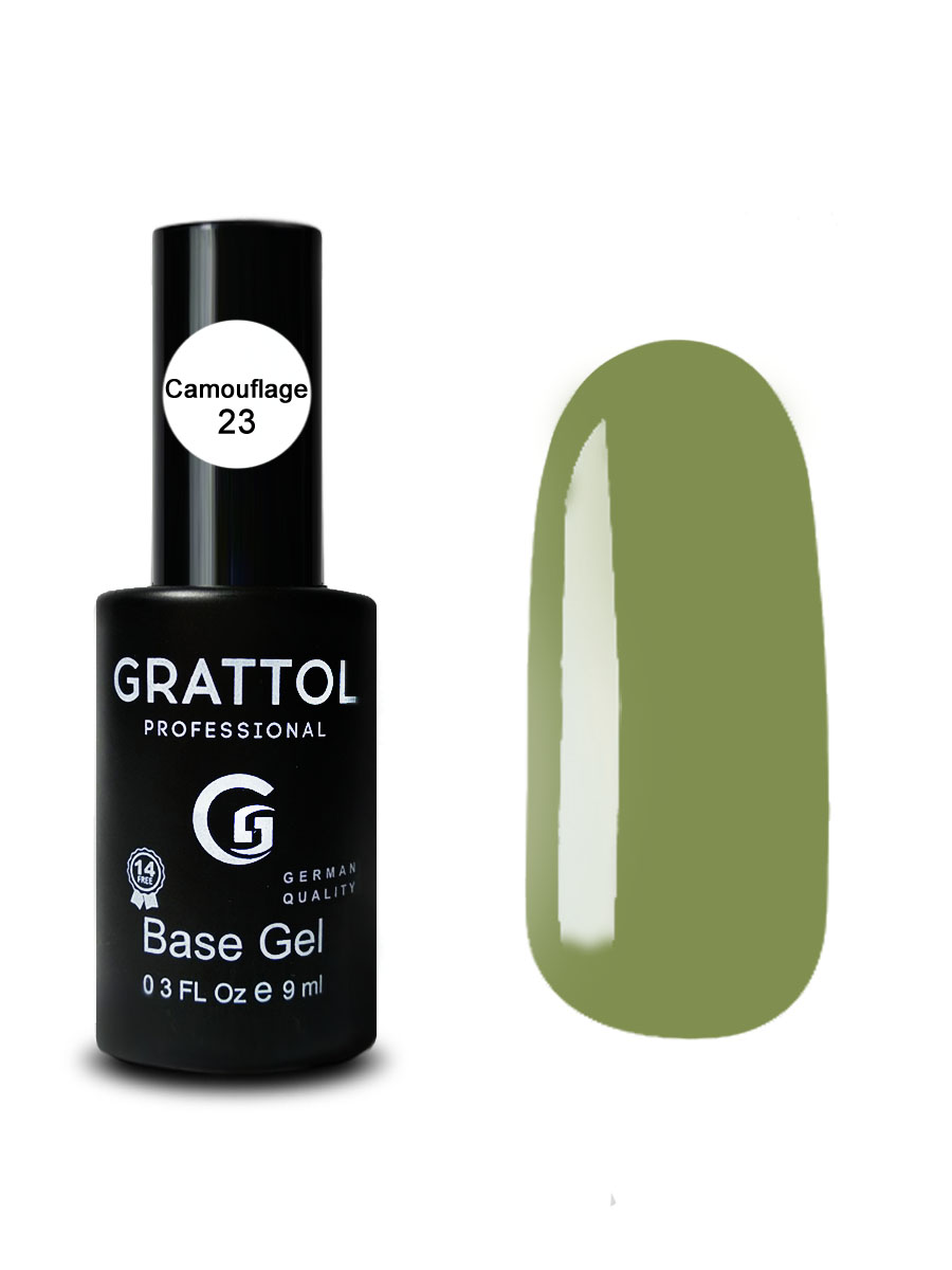 Grattol Rubber Base Camouflage 23 9 мл Grattol Rubber Base Camouflage 23 9 мл