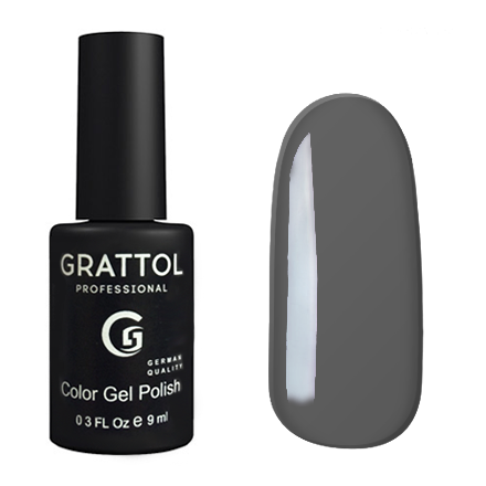 Grattol UV/LED гель-лак 018 Grey 9мл