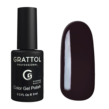 Grattol UV/LED гель-лак 099 Dark Plum 9мл