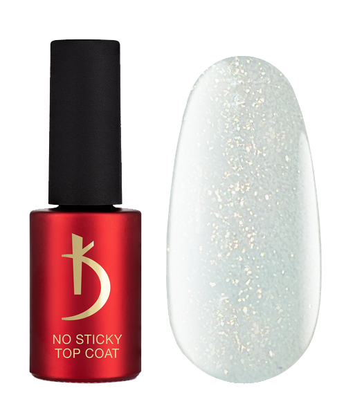 No Sticky Top Coat Sparkle Gold 7 ml K Professional