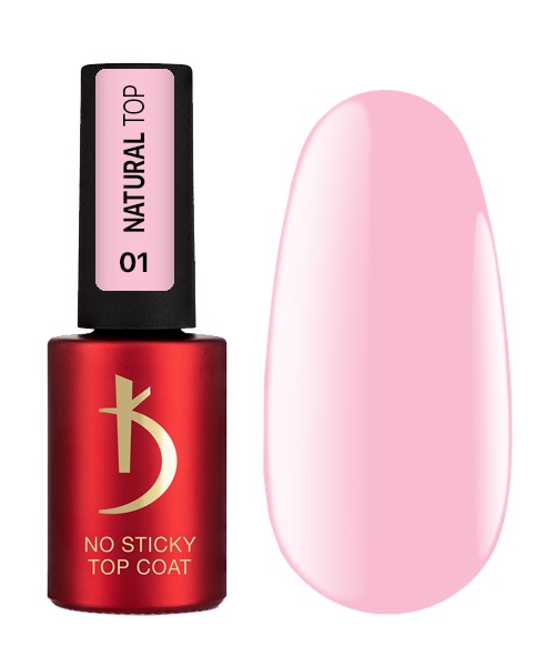Natural Top 01,No Sticky Top coat 7 ml K Professional