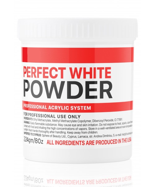 Basic acryl powder weiß 224 g, K Professional