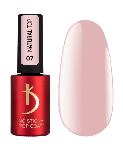 Natural Top 07,No Sticky Top coat 7 ml K Professional Natural Top 07,No Sticky Top coat 7 ml K Professional