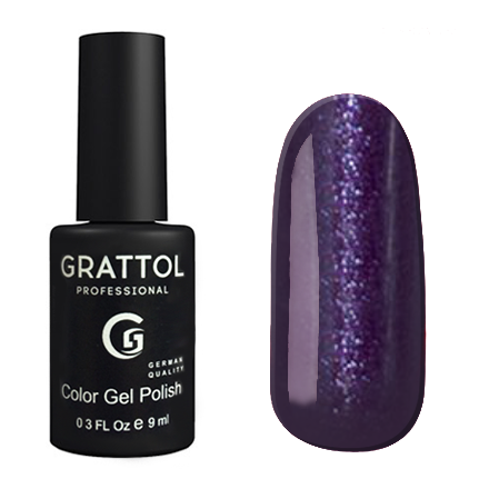 Grattol UV/LED гель-лак 091 Shining Purple 9мл Grattol UV/LED гель-лак 091 Shining Purple 9мл