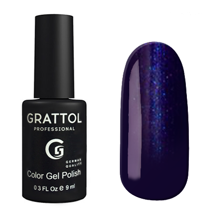 Grattol UV/LED гель-лак 087 Bilberry 9мл