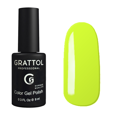 Grattol UV/LED гель-лак 035 Pastel Lemon 9мл