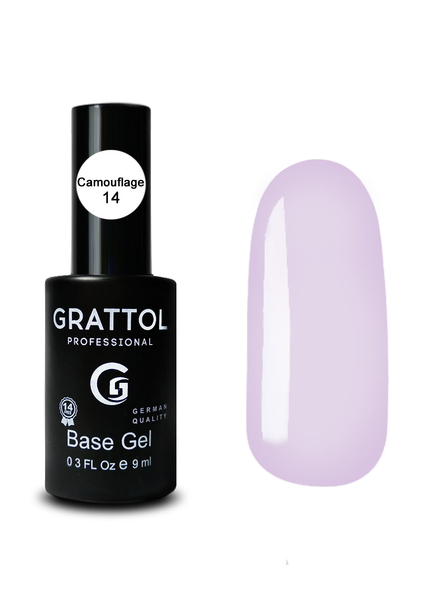 Grattol Rubber Base Camouflage 14 9 ml Grattol Rubber Base Camouflage 14 9 ml