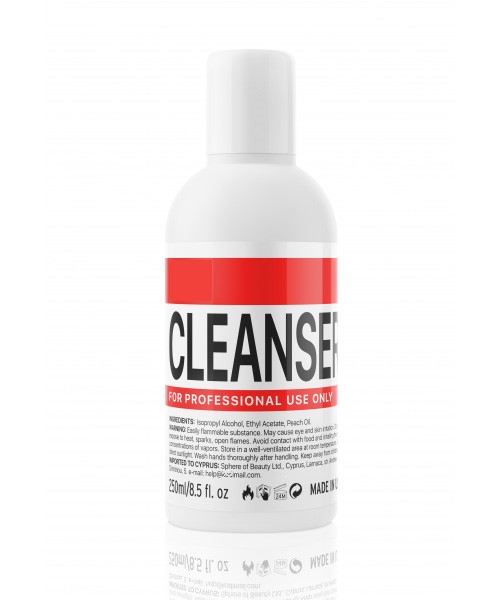 Cleanser (Flüssigkeit für die Enfernung der klebrigen Schicht) 250 ml,K Professional Cleanser (Flüssigkeit für die Enfernung der klebrigen Schicht) 250 ml,K Professional