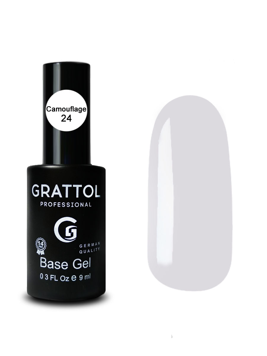 Grattol Rubber Base Camouflage 24 9 мл Grattol Rubber Base Camouflage 24 9 мл