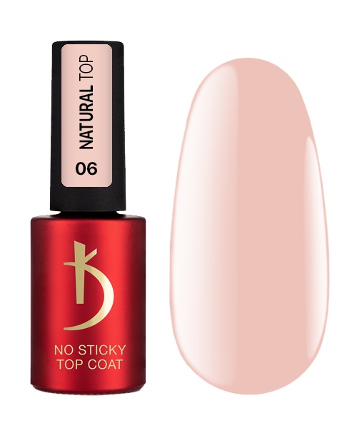 Natural Top 06,No Sticky Top coat 7 ml K Professional Natural Top 06,No Sticky Top coat 7 ml K Professional